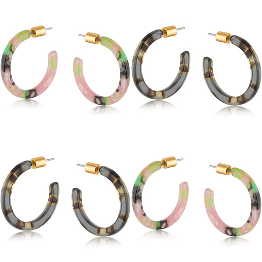 Resin hoops - Ilona