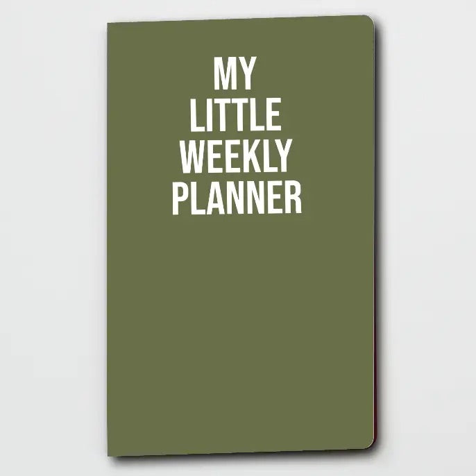 My Little weekly planner