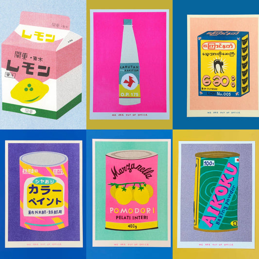 Riso prints 18x13cm