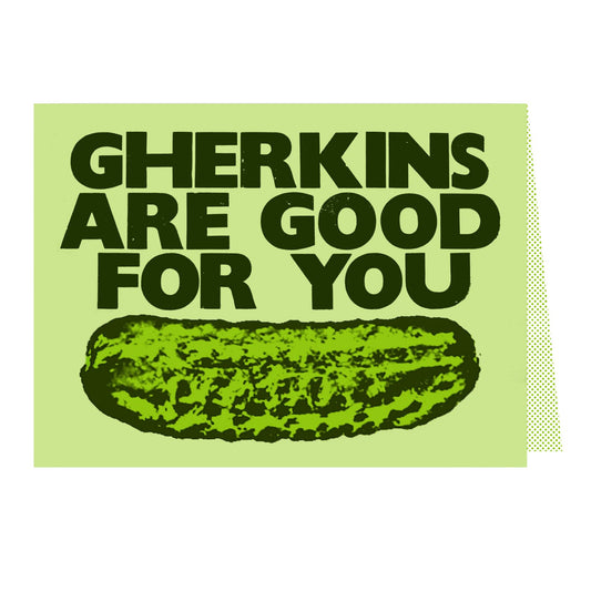 Gherkins card