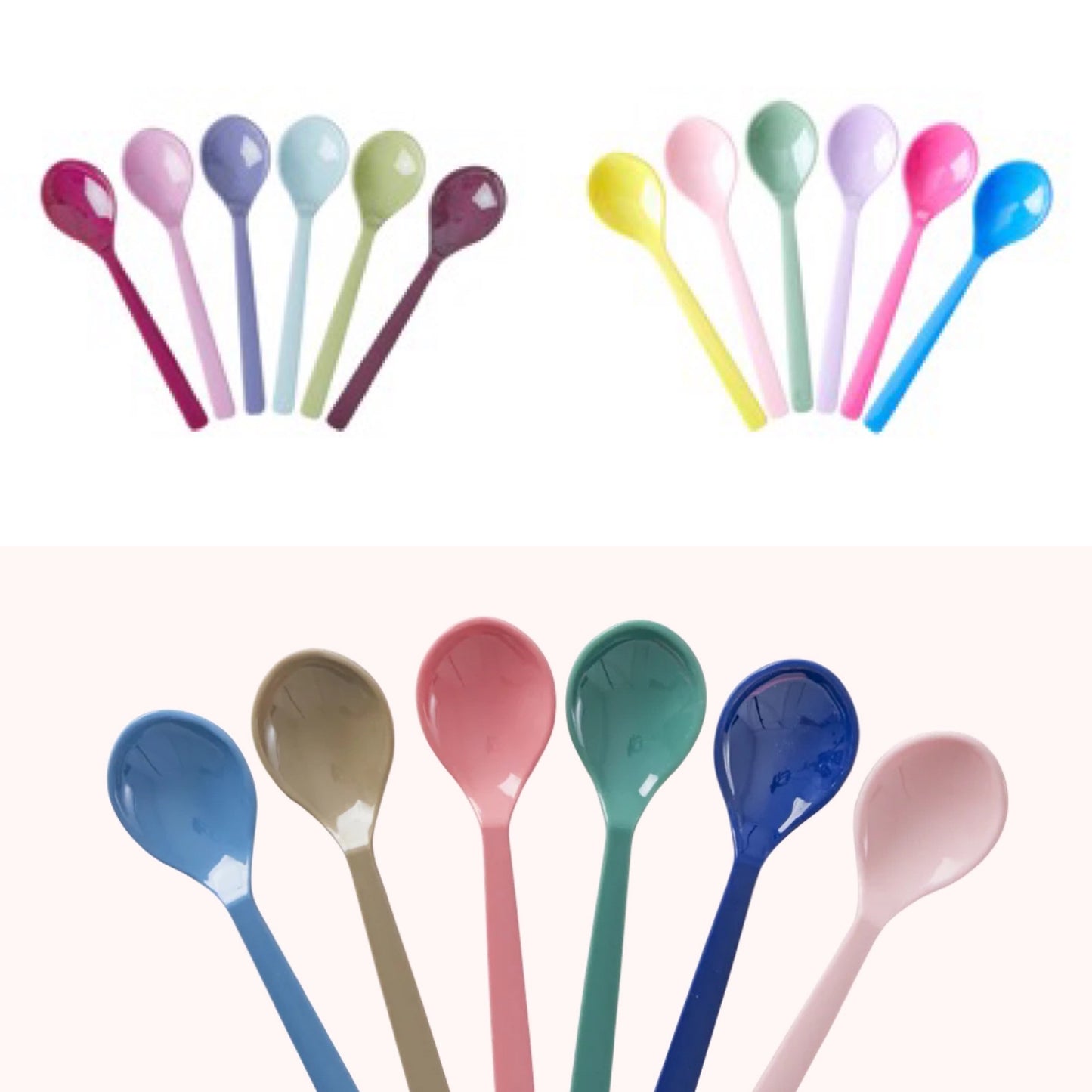 Melamine teaspoons