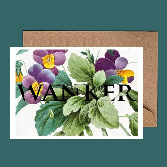 Wanker card