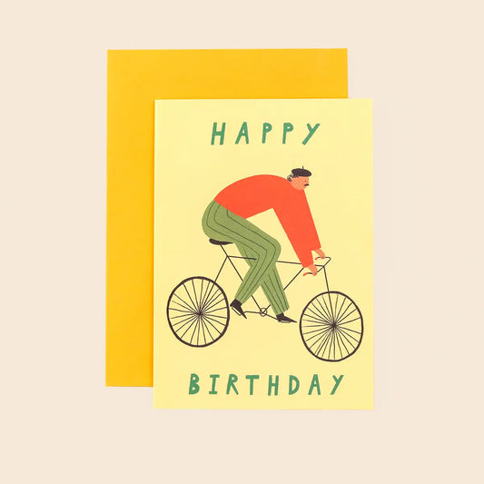 Cyclist Happy Birthday