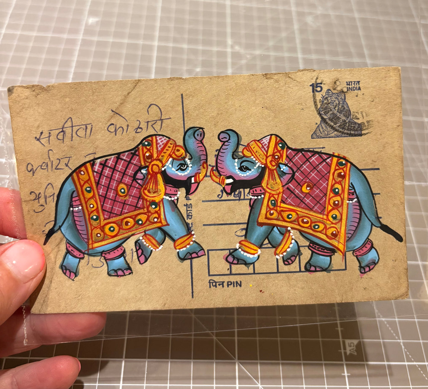Vintage indian postcards