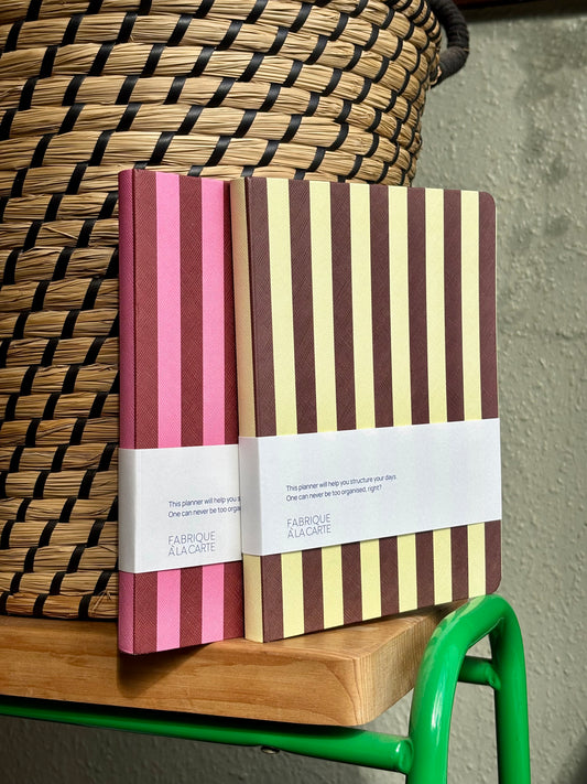 Stripy 2026 diary planner A-journal
