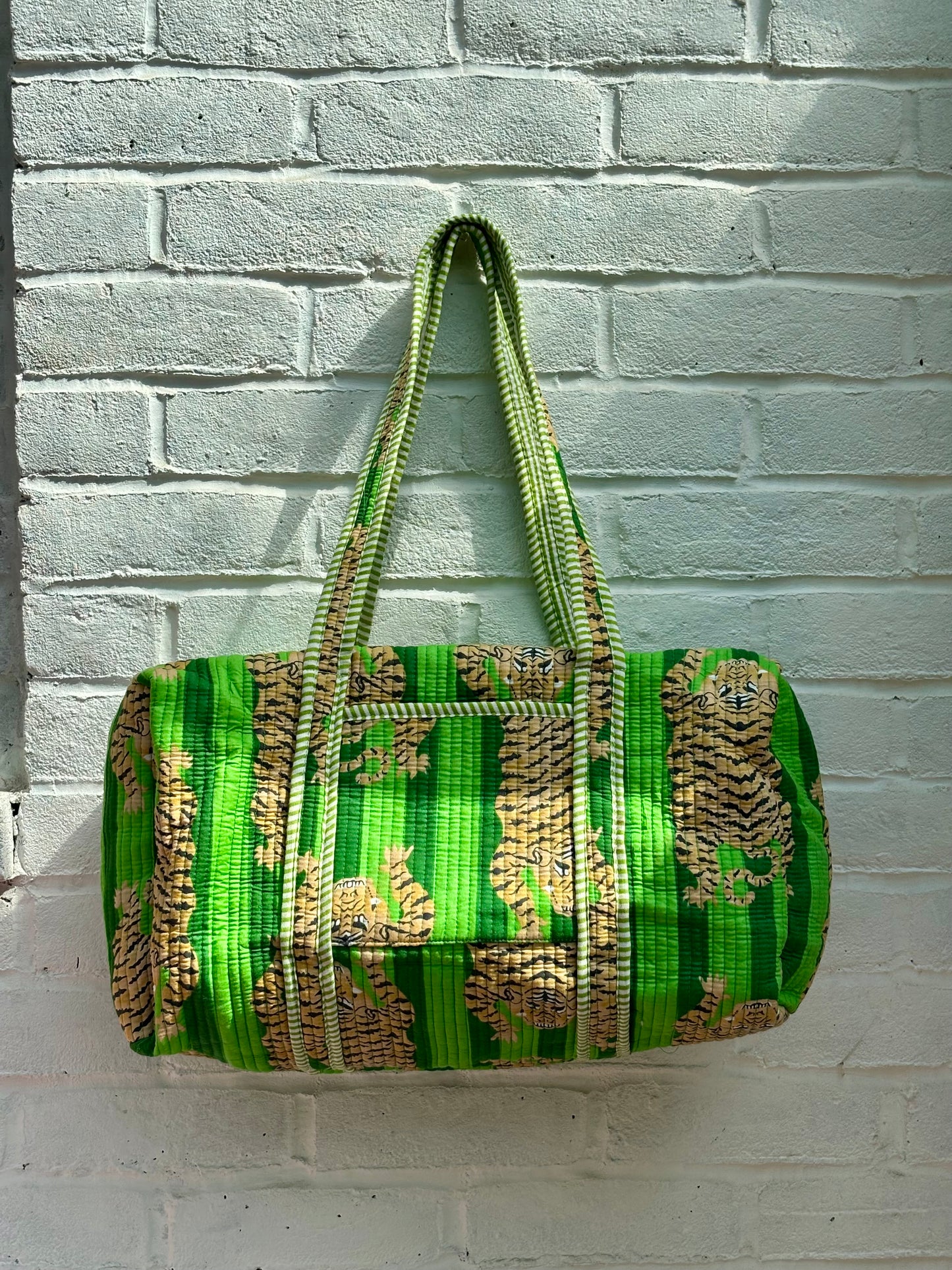 Cotton duffel bags