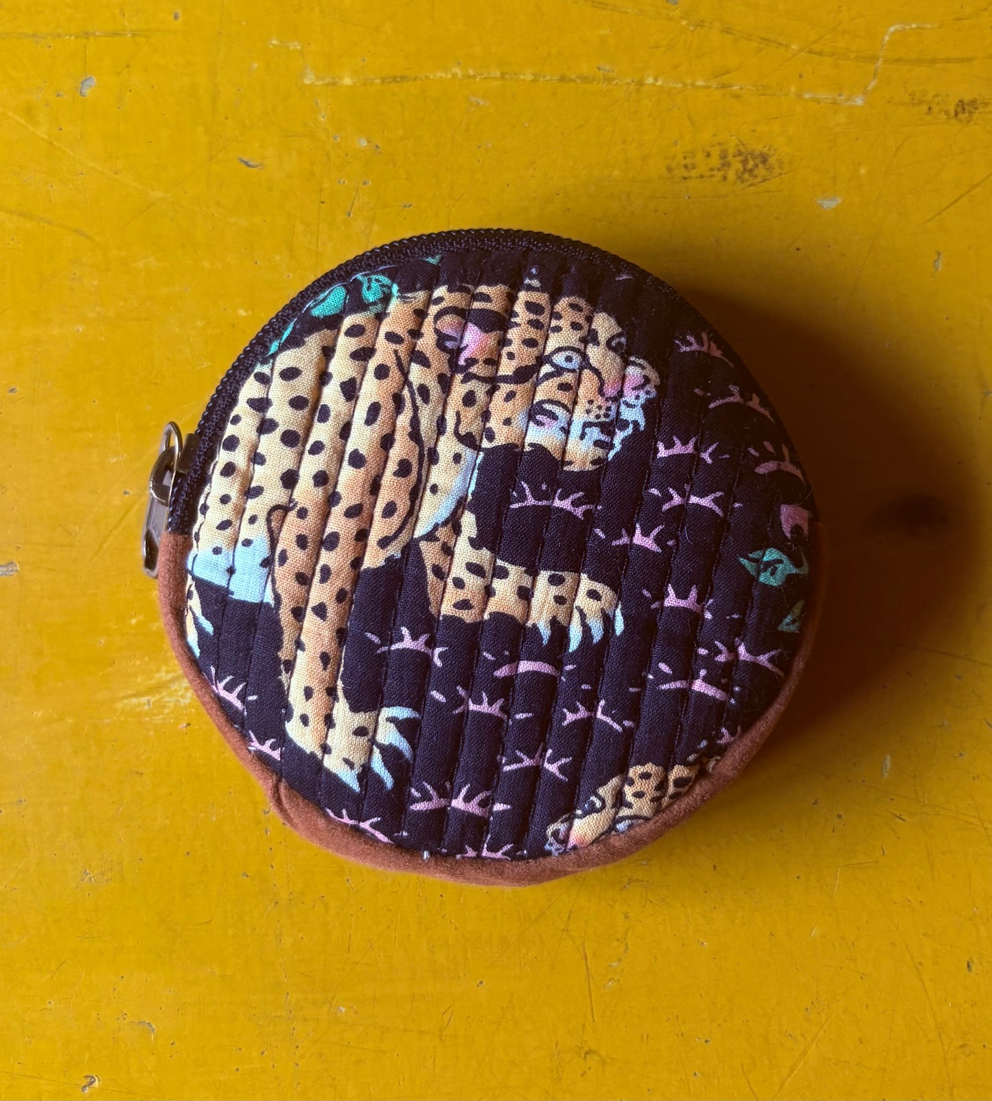 Round cotton purse