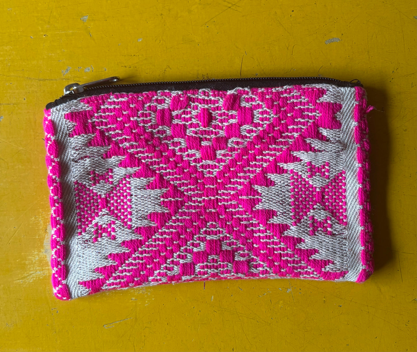 Indian woven pouch