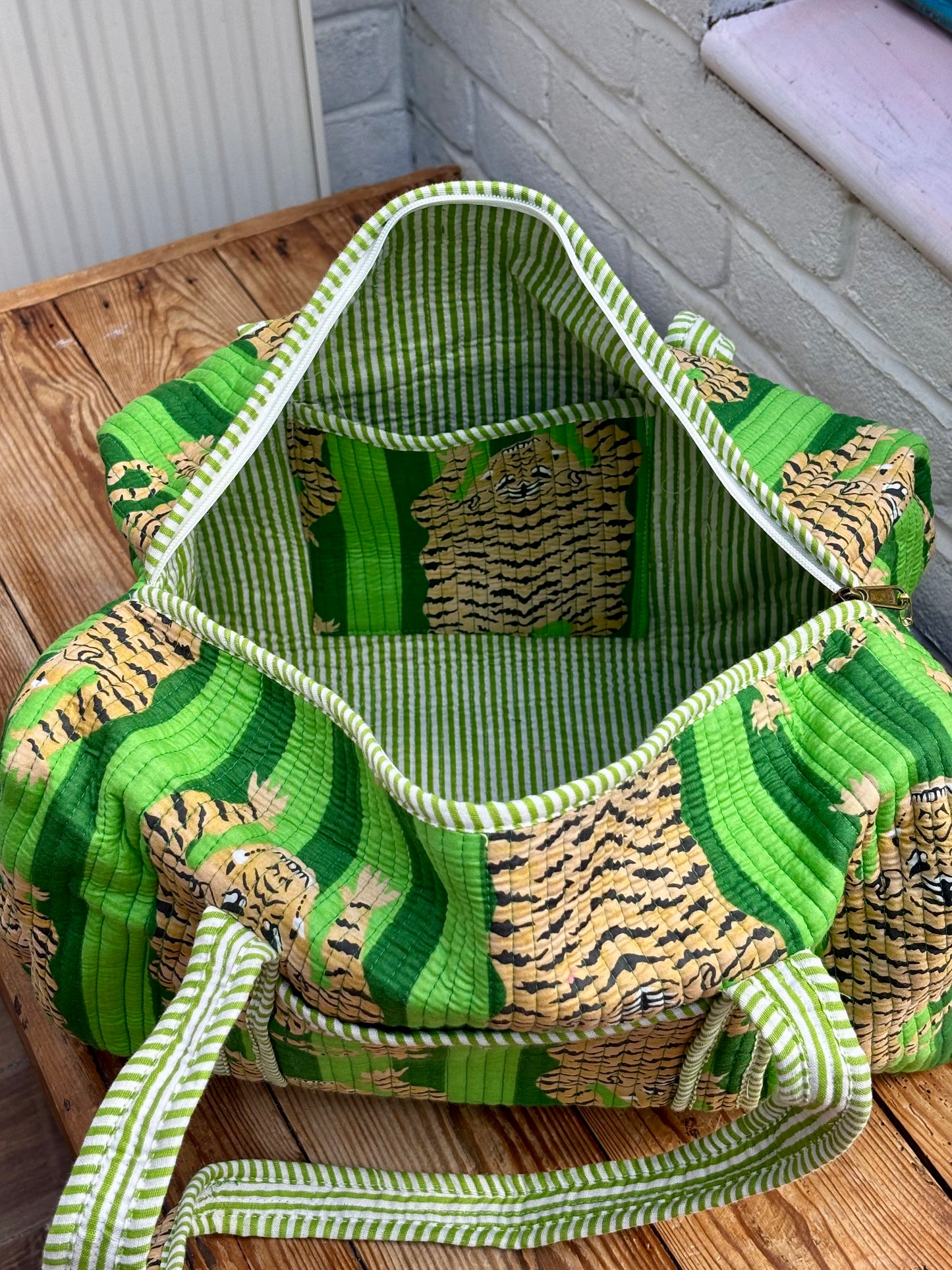 Cotton duffel bags