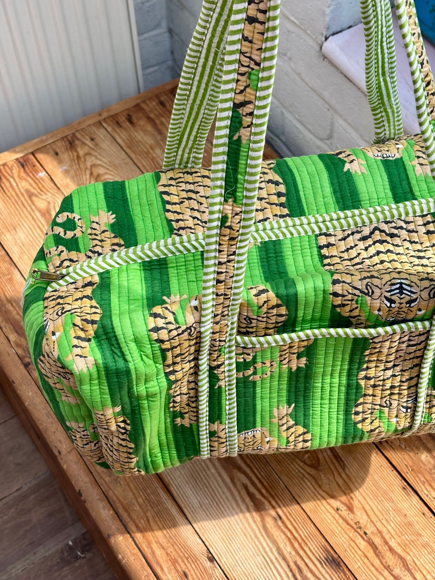 Cotton duffel bags
