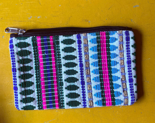Indian woven pouch