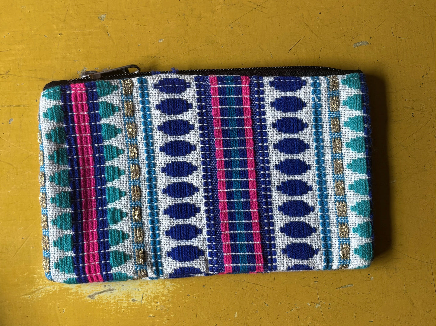 Indian woven pouch