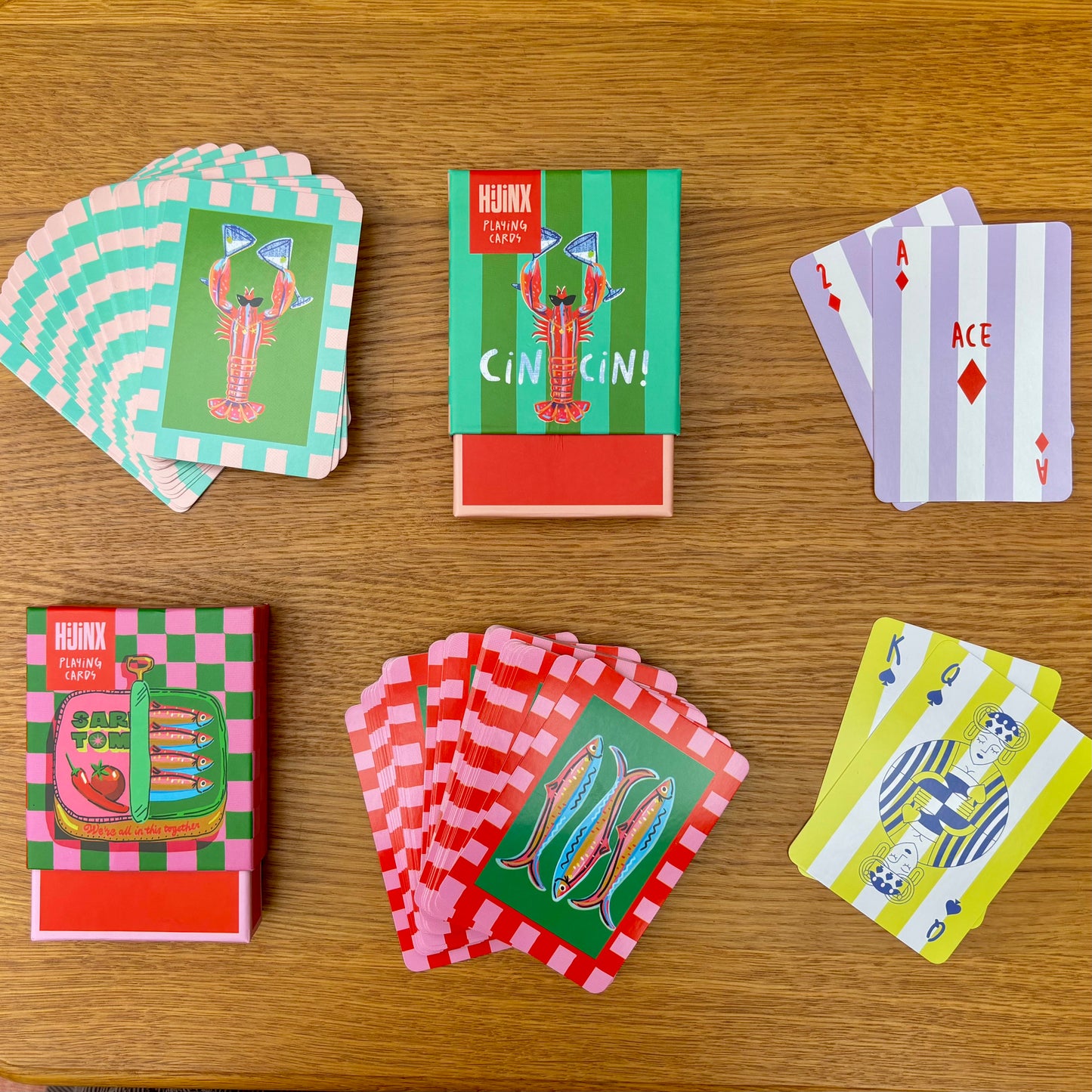 Hijinx playing cards