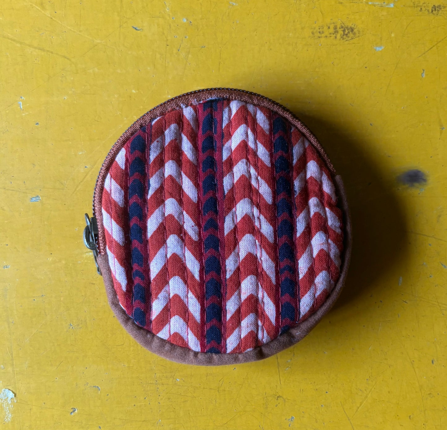 Round cotton purse