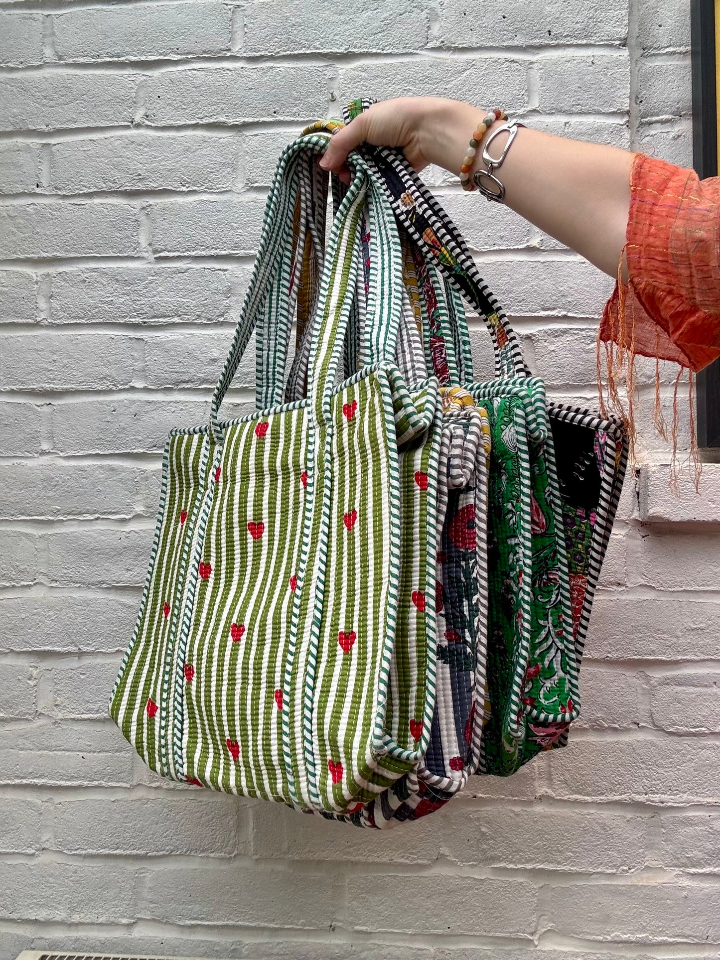 Medium cotton tote bag