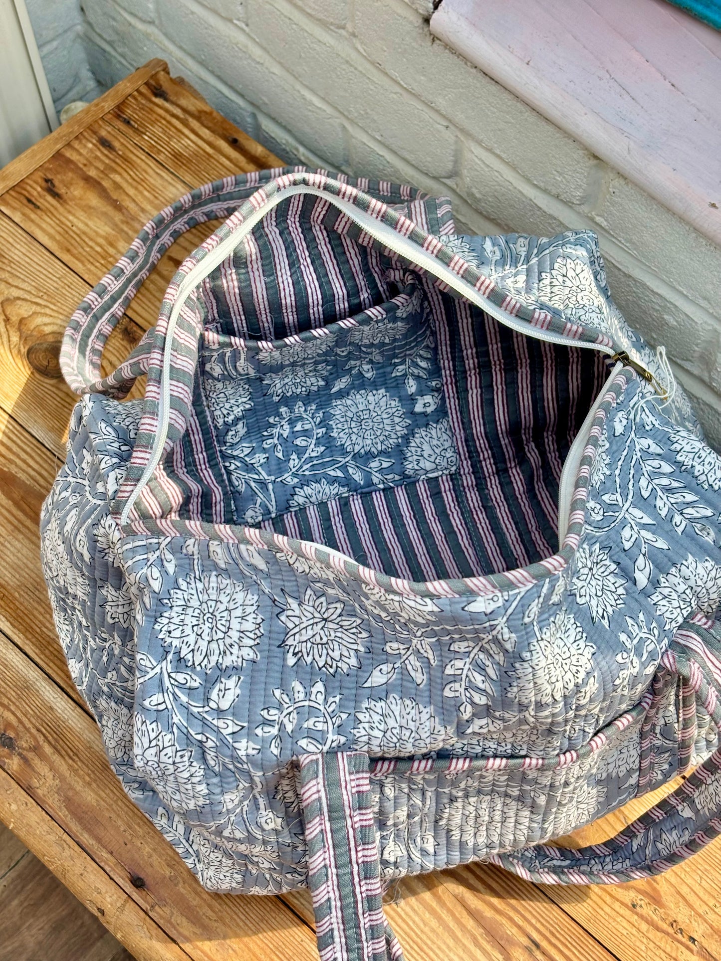 Cotton duffel bags