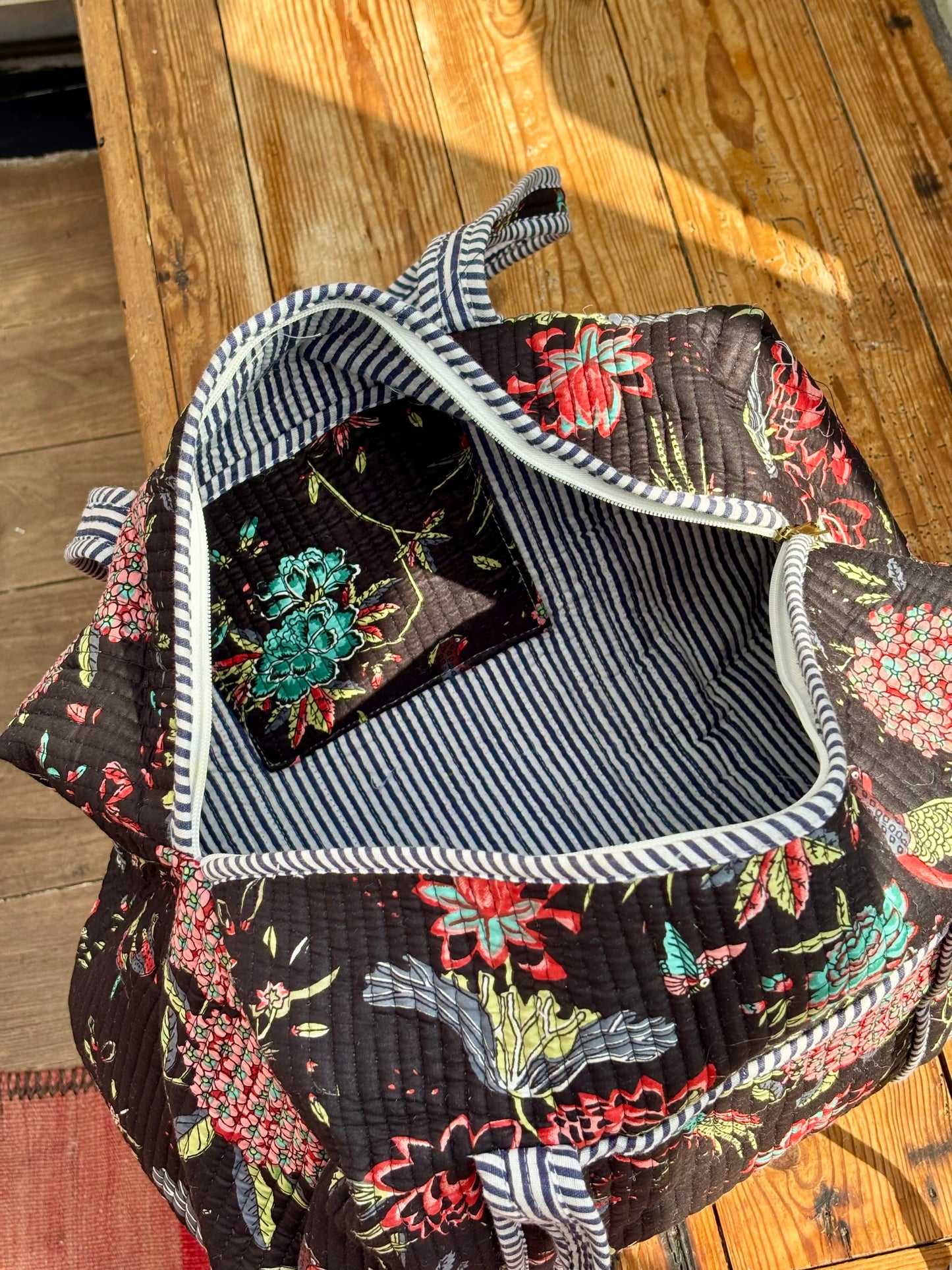 Cotton duffel bags