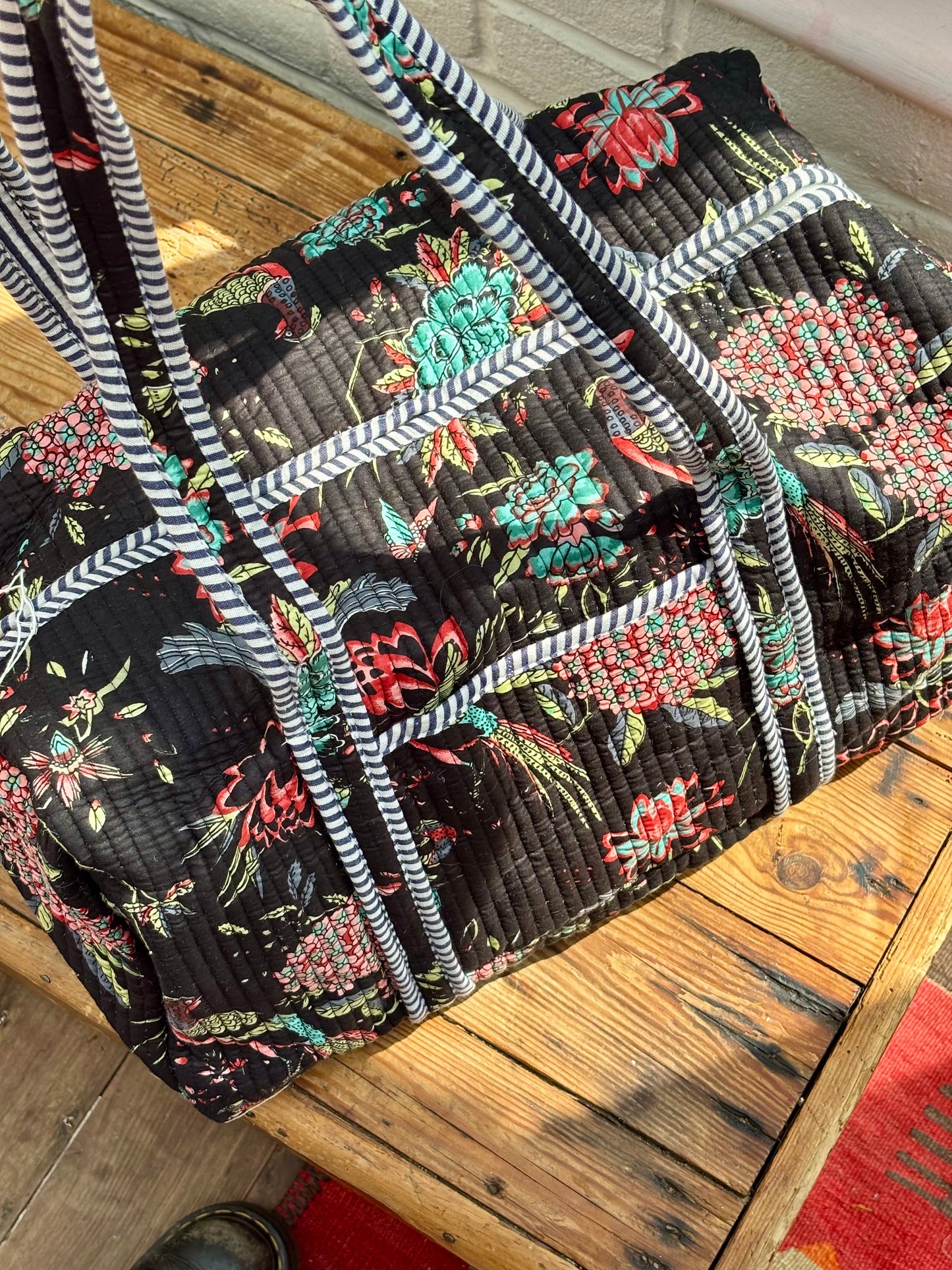 Cotton duffel bags