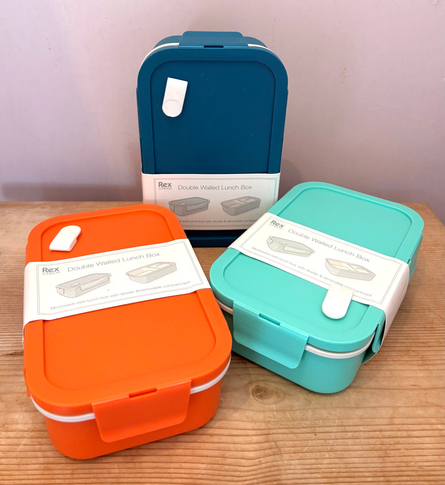 Lunch box with divider