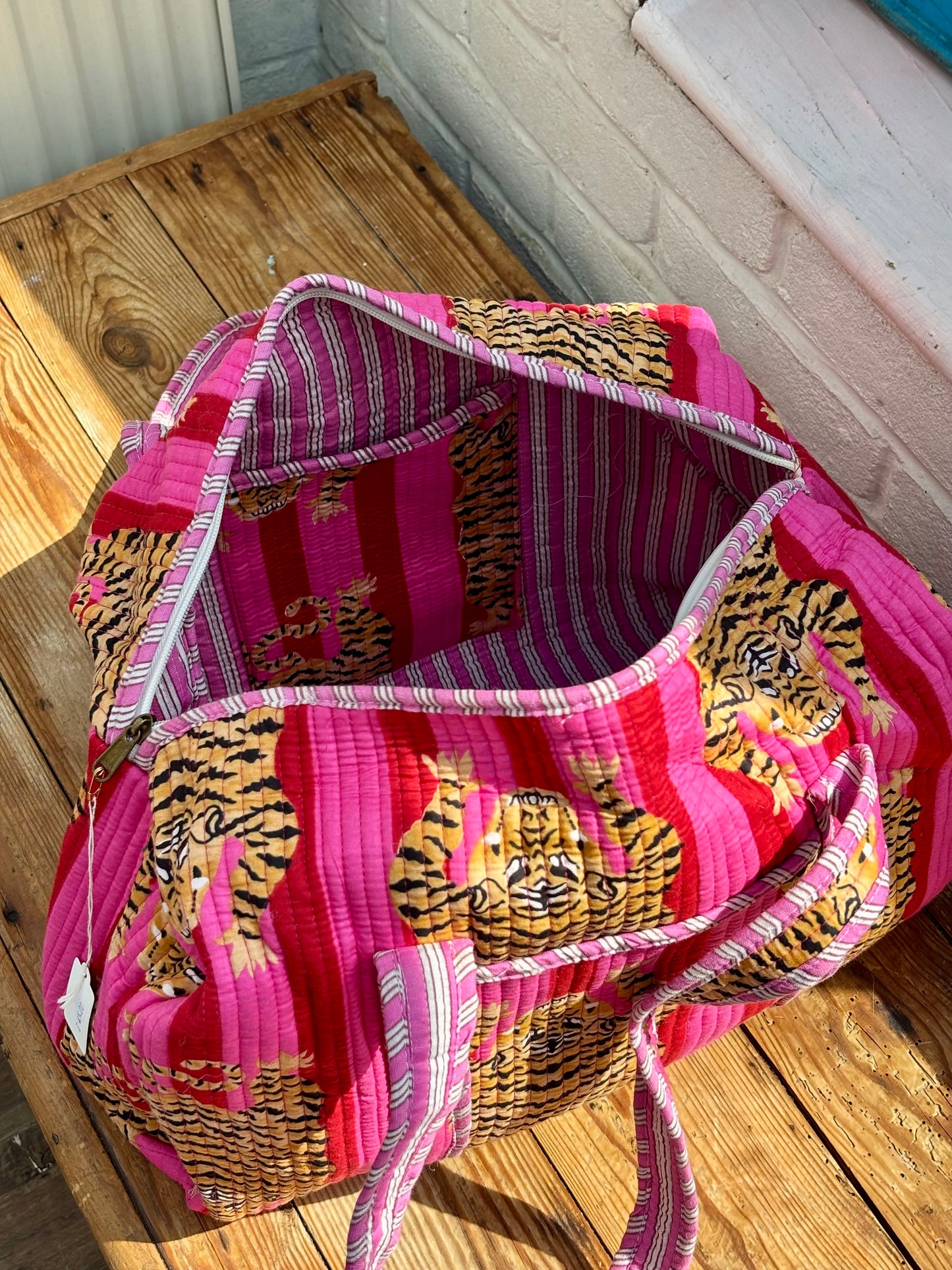 Cotton duffel bags