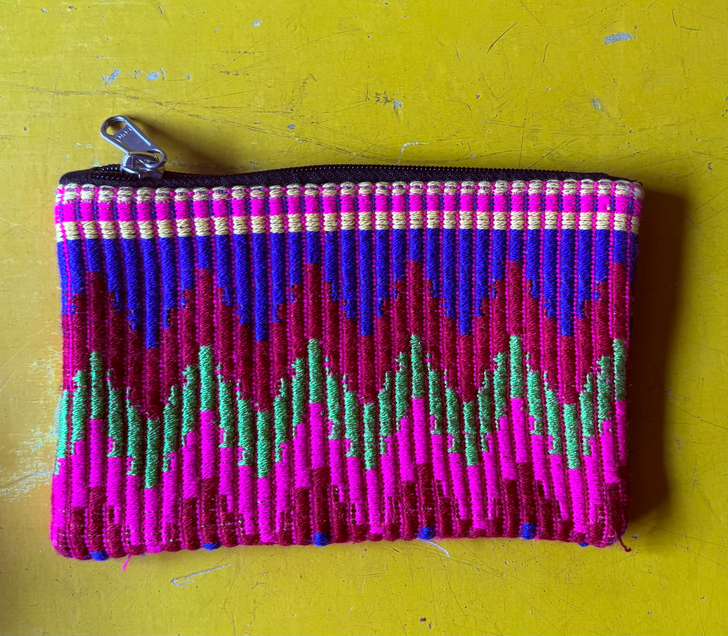 Indian woven pouch