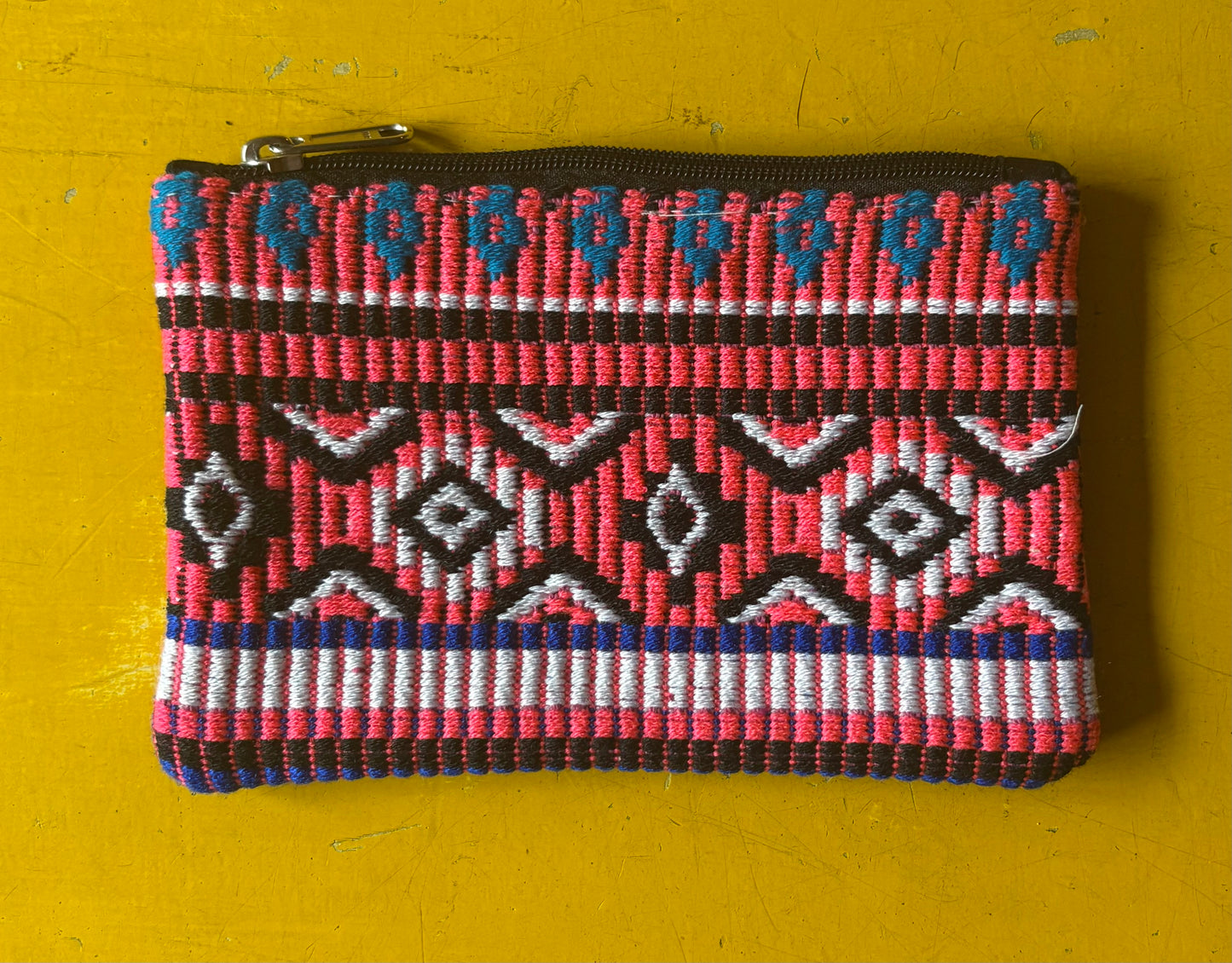 Indian woven pouch