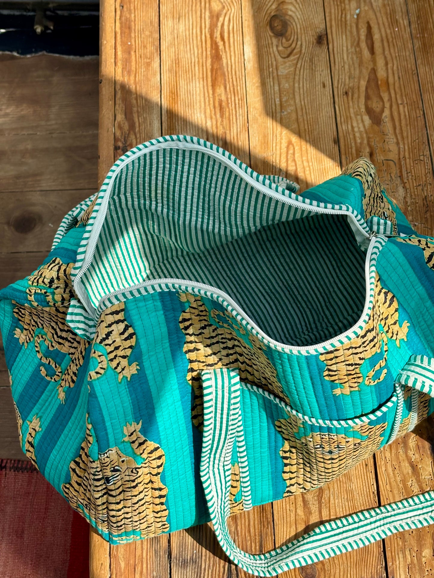 Cotton duffel bags