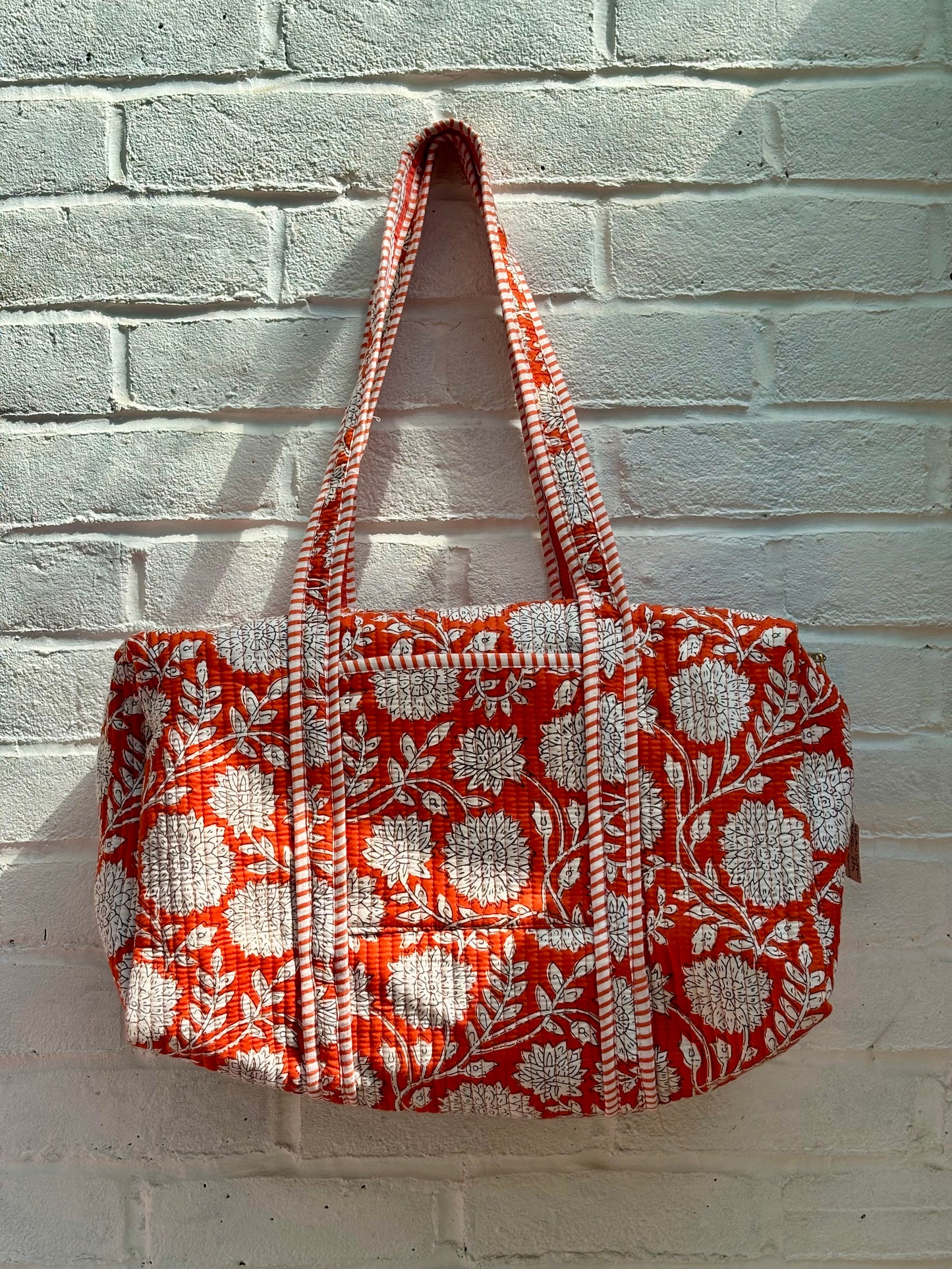 Cotton duffel bags