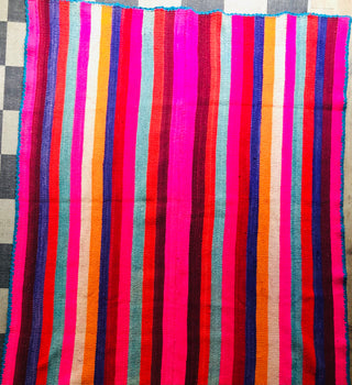 Peruvian frazada rug - No.11