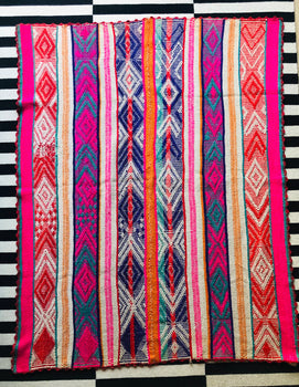 Peruvian frazada rug - No.3