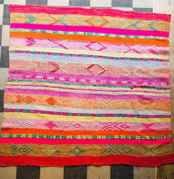 Peruvian frazada rug - No.7