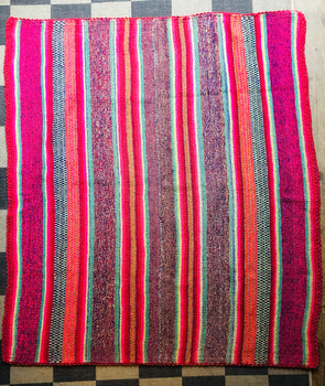 Peruvian frazada rug - No.8