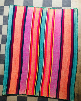 Peruvian frazada rug - No.25