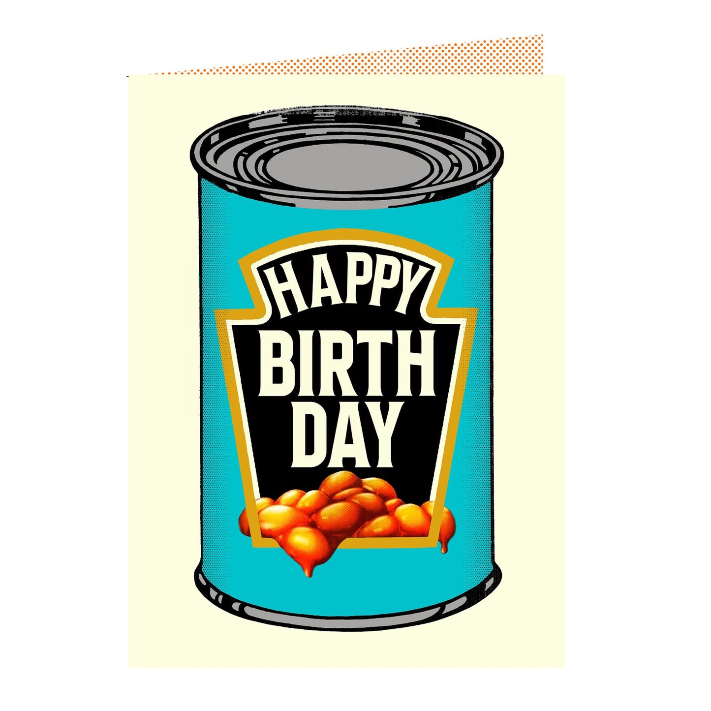 Happy birthday beans card