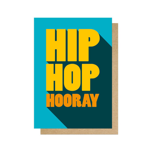 Hip hop hooray card