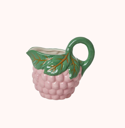 Pink milk jug