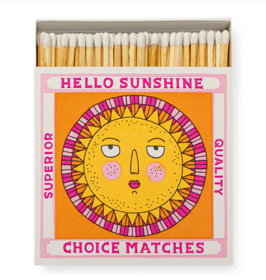 Hello sunshine matches