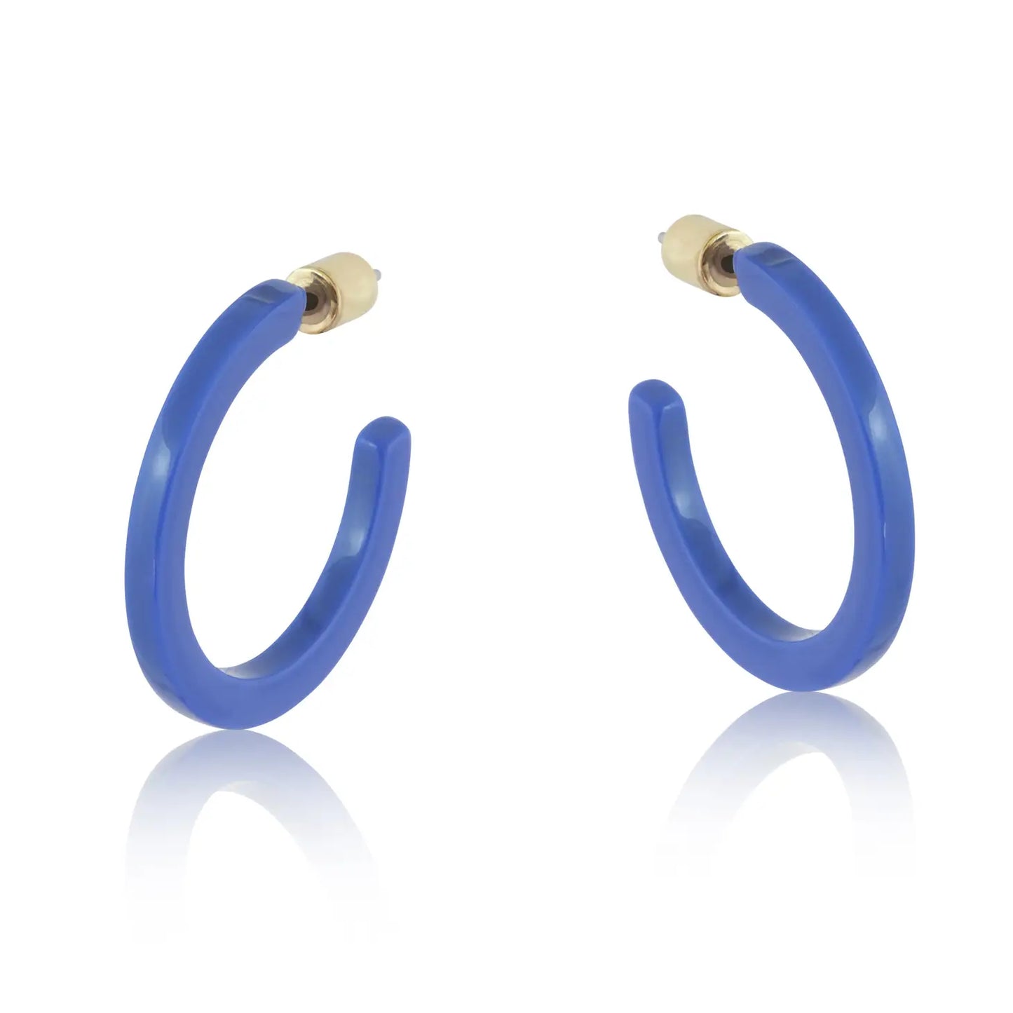 Coloured hoop earrings - Melia