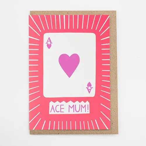 Ace Mum greetings card
