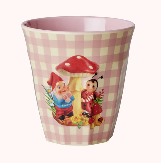 Gnome print melamine cup
