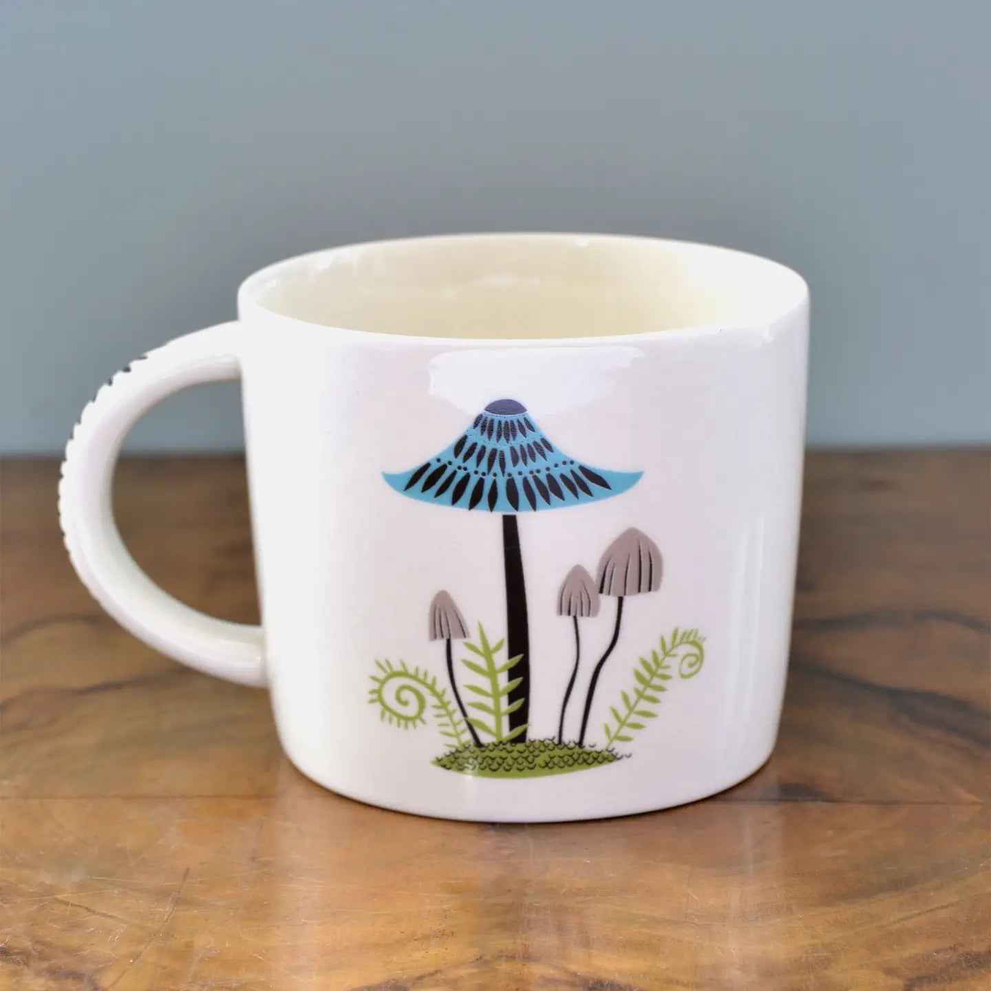 Ceramic toadstool mug