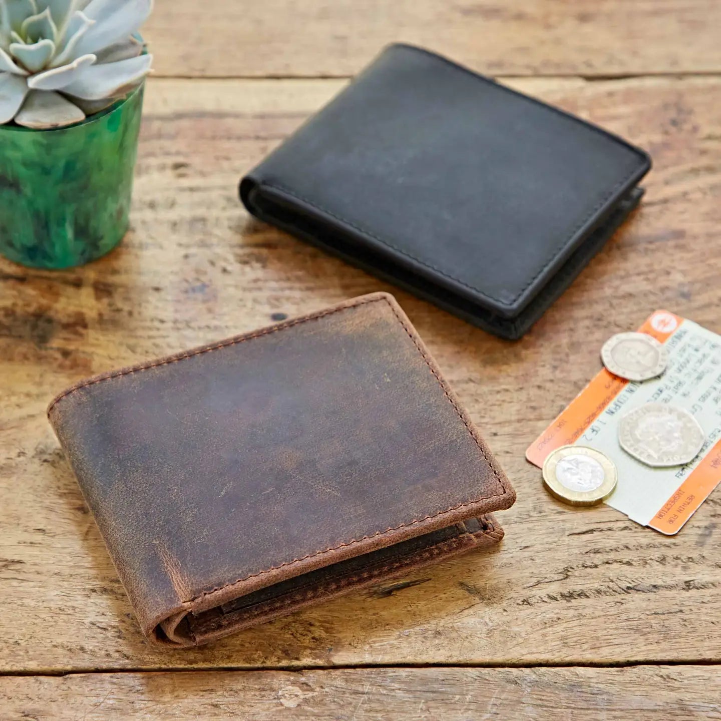 Leather wallet