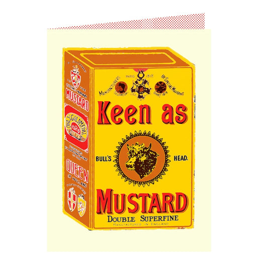 Keen as mustard card