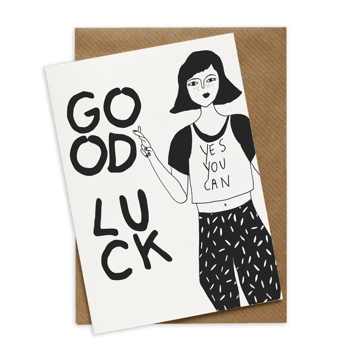 Good luck yes you can greetings card