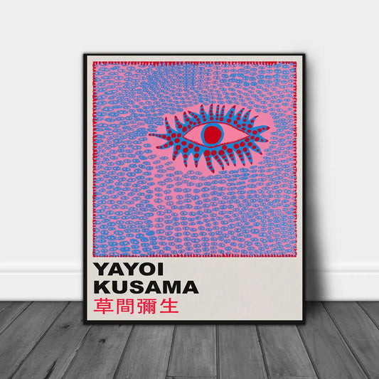 Yayoi Kusama Lucky Eye art print