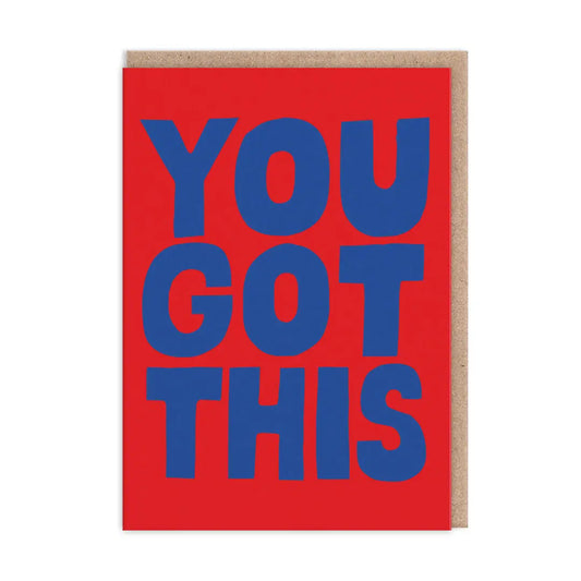 You got this card