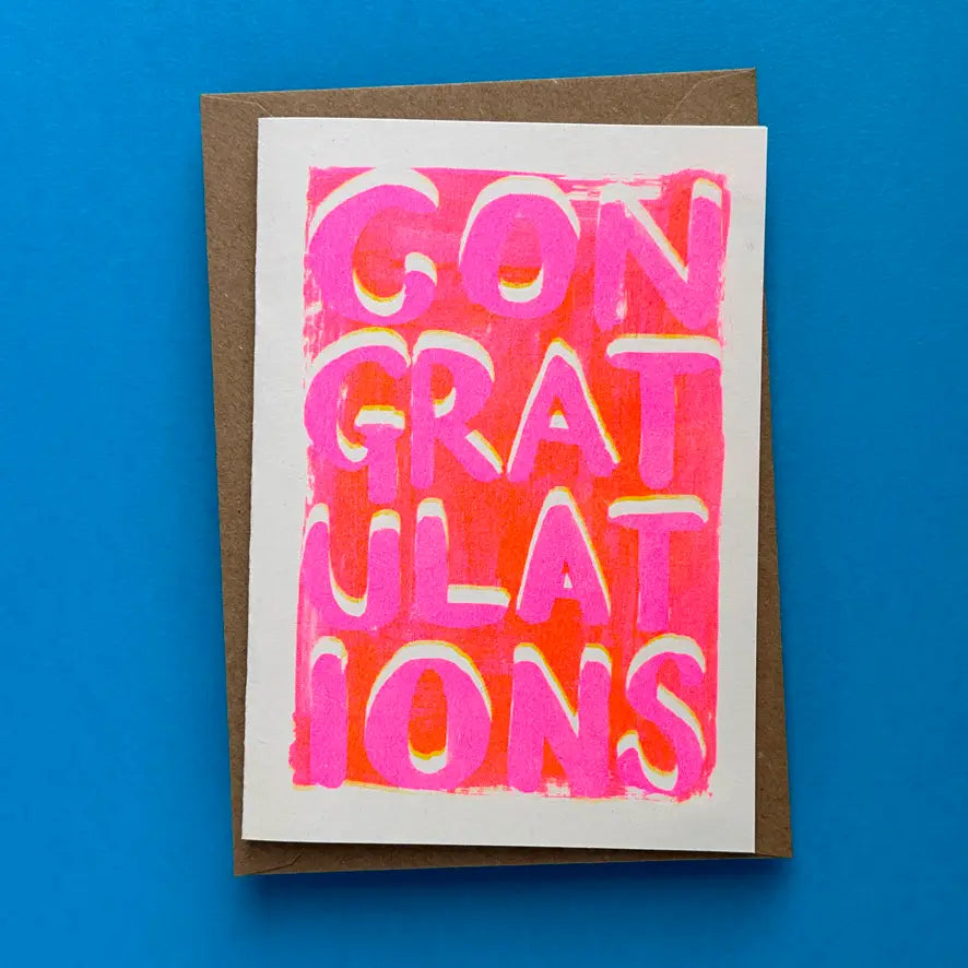 Congratulations card - HOP