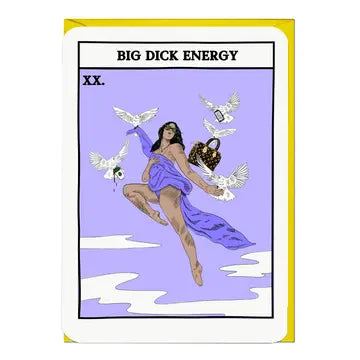 Big dick energy tarot card