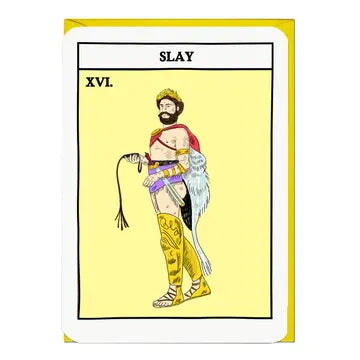 Slay tarot card