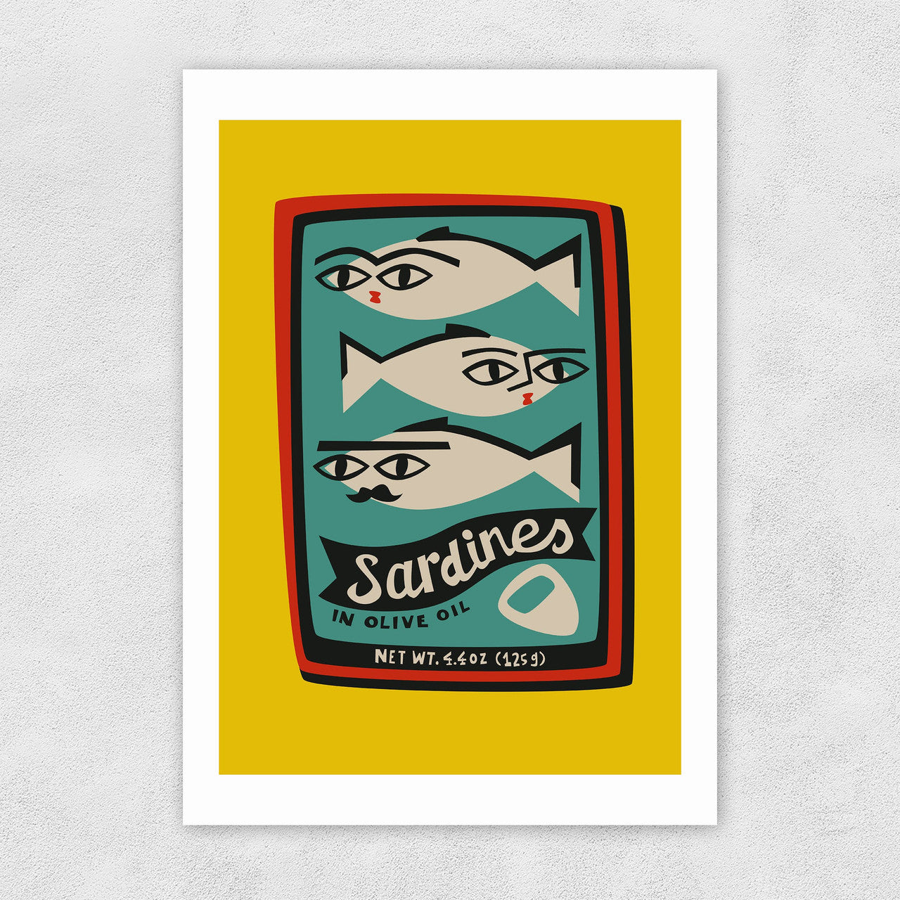 Sardines A3 print